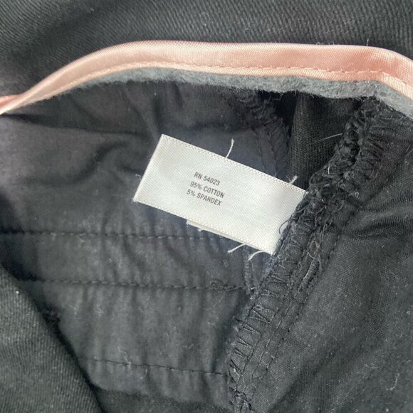 GAP Slim Cropped Two-Way Stretch Ankle Low-Rise Pants Black Size 0 - Picture 12 of 13